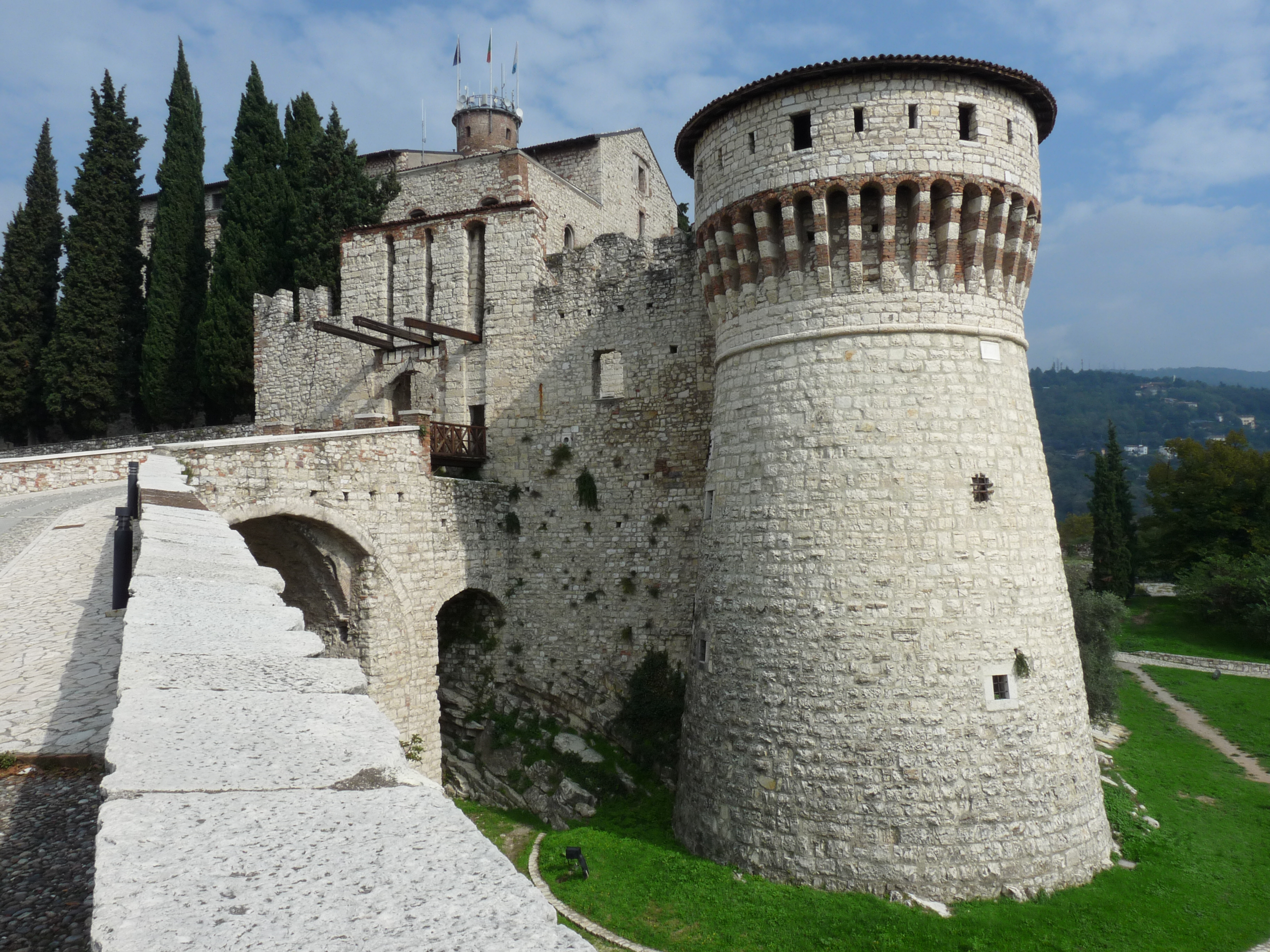 Brescia - vista del Castello